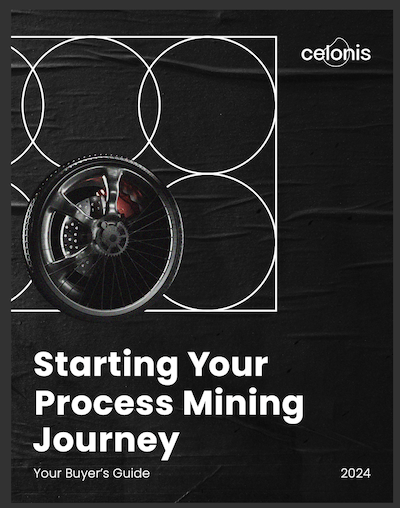 The cover page of Celonis Process Mining Buyer's Guide