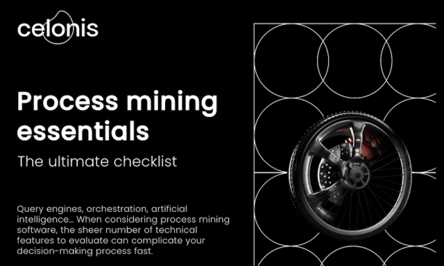 Process mining essentials checklist by Celonis, an online document